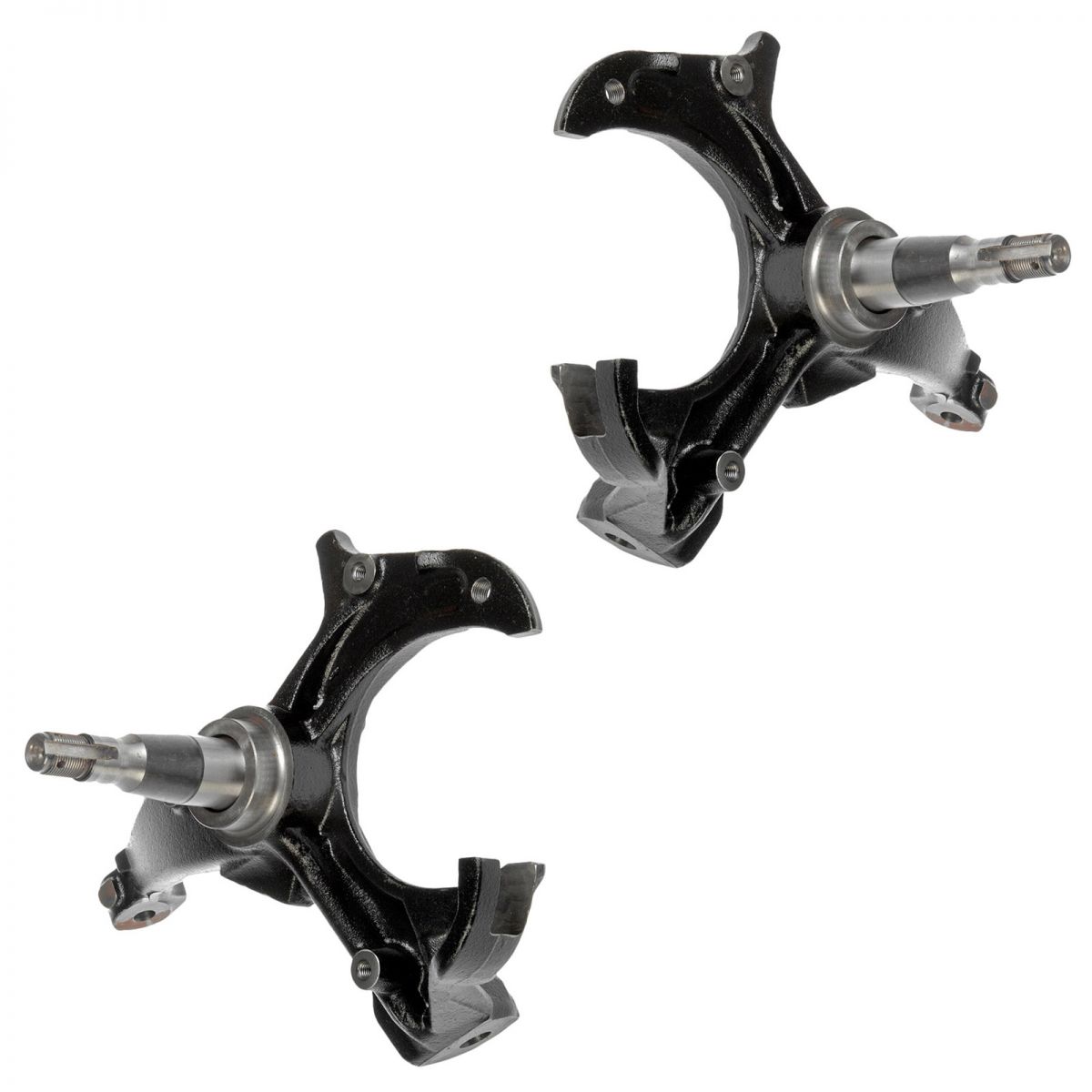 Steering Spindle Knuckle Pair Set of 2 for Buick Chevy GMC Isuzu Olds