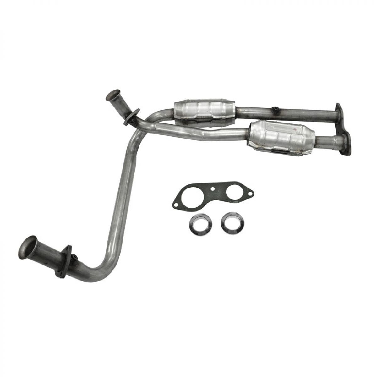 Front Exhaust Pipe Dual Catalytic Converters for Chevy GMC C K Tahoe