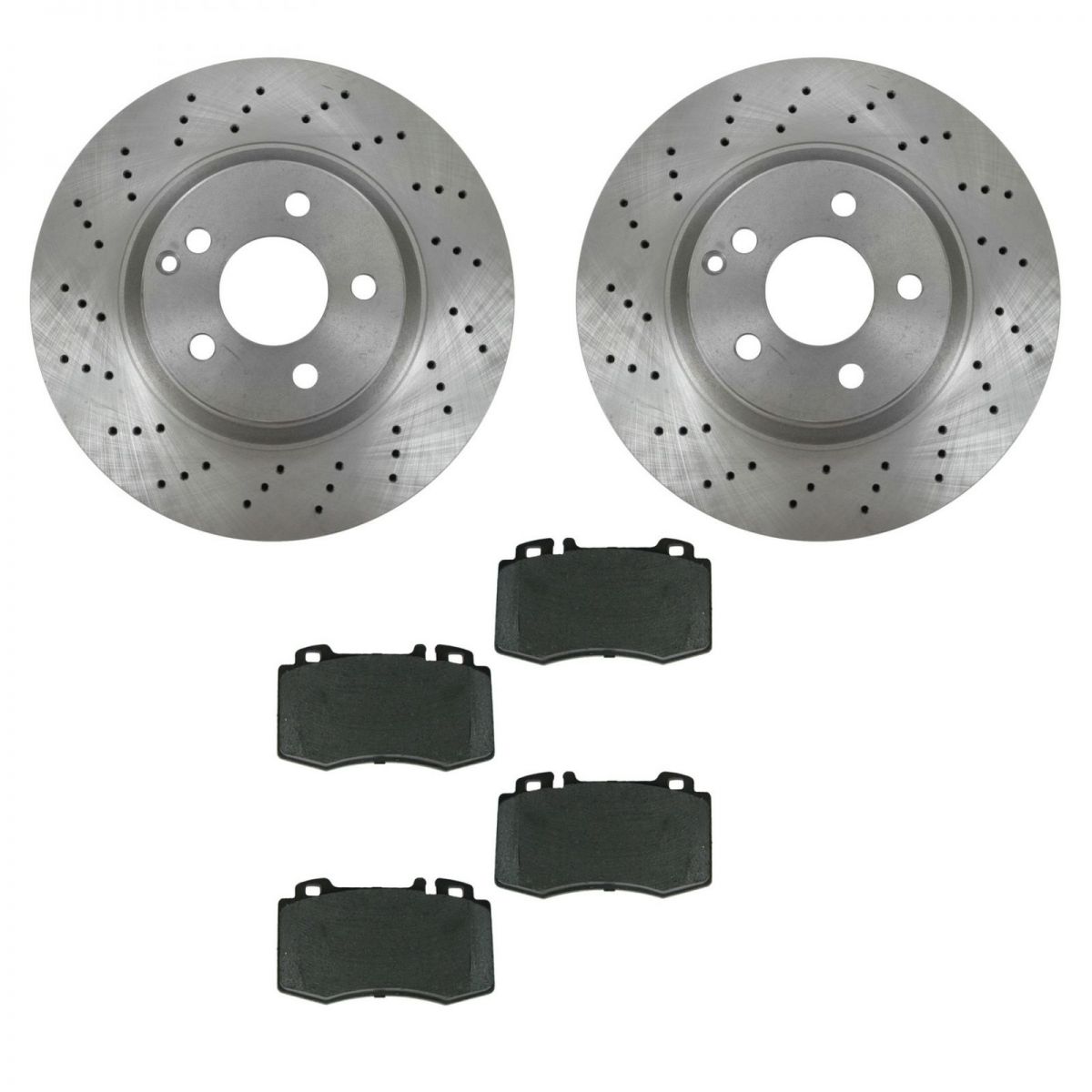 Mercedes benz rotors and pads #5