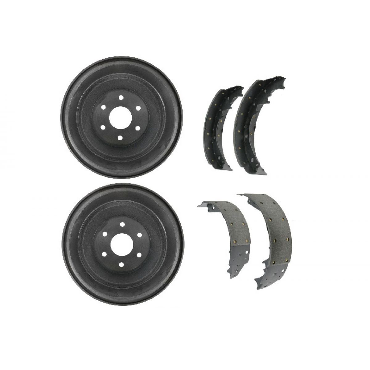 Rear Brake Drum & Shoe Kit for Chevy GMC Savanna 1500 2500 3500 Van Pickup Truck eBay