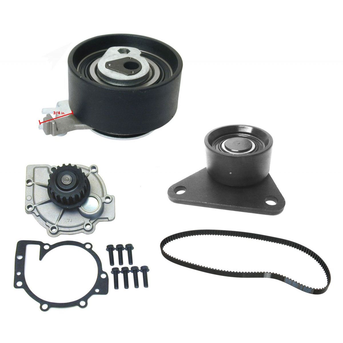 Timing Belt W Water Pump Kit Set For Volvo C S S S S V V