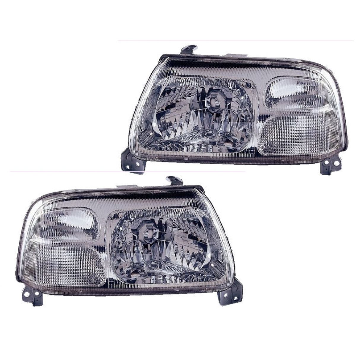 Headlight Headlamp Left LH Right Pair Set for 99 03 Suzuki Vitara XL 7