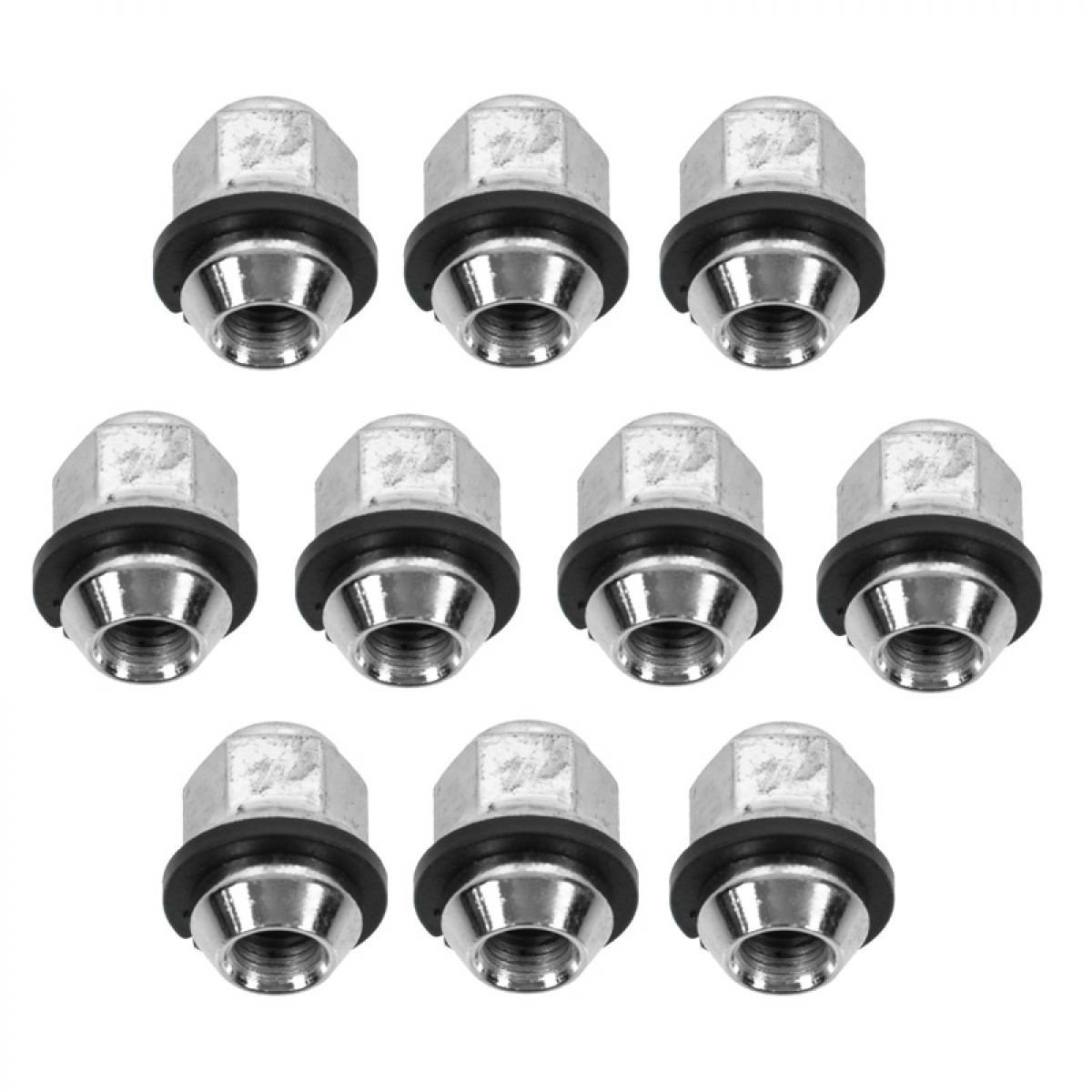 Wheel Lug Nut Chrome Acorn Style Kit Set of 10 for Hyundai Kia eBay