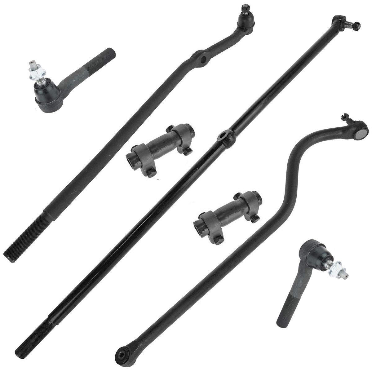 7 Piece Track Bar Tie Rod Drag Link Suspension Kit Set for Dodge Ram Truck 4WD eBay