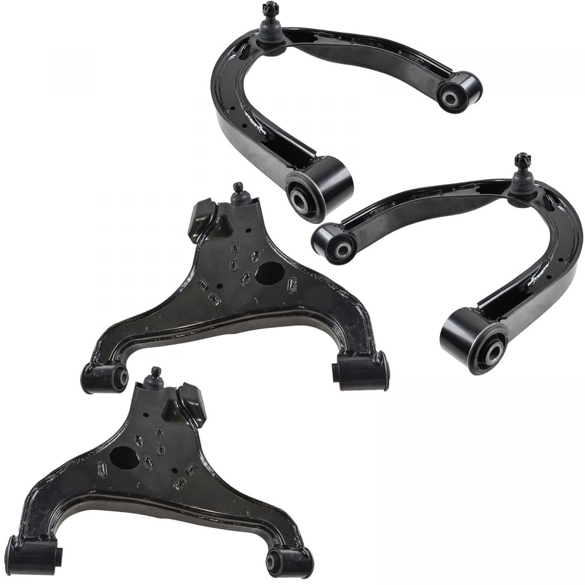 Control Arms Front Upper Lower Kit Set Of 4 For Pathfinder Armada