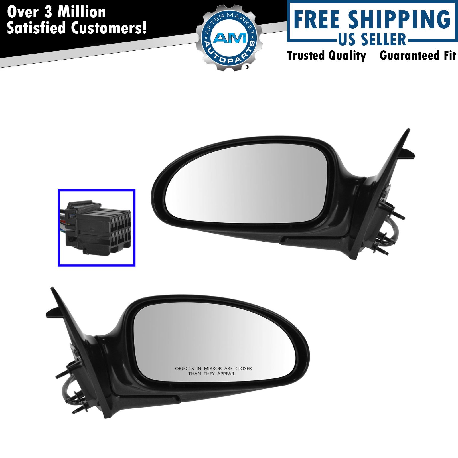 Mirrors Power Heated Memory Left Right Pair Set For 00 05 Buick