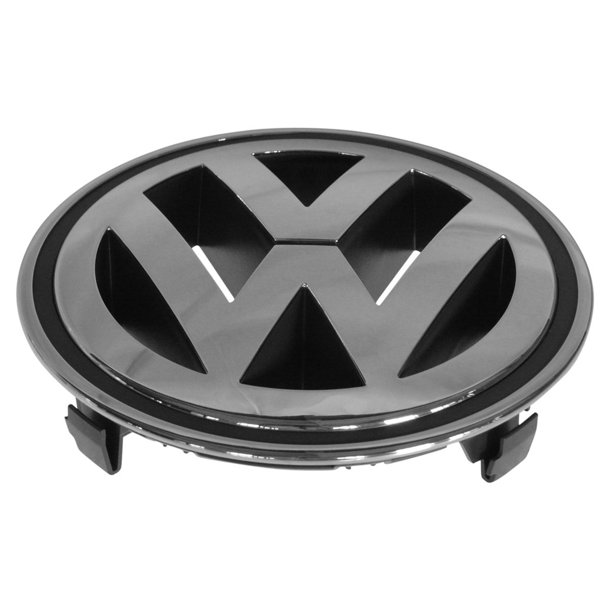 OEM VW Grill Emblem 150MM Chrome Graphite For Passat Jetta Passat