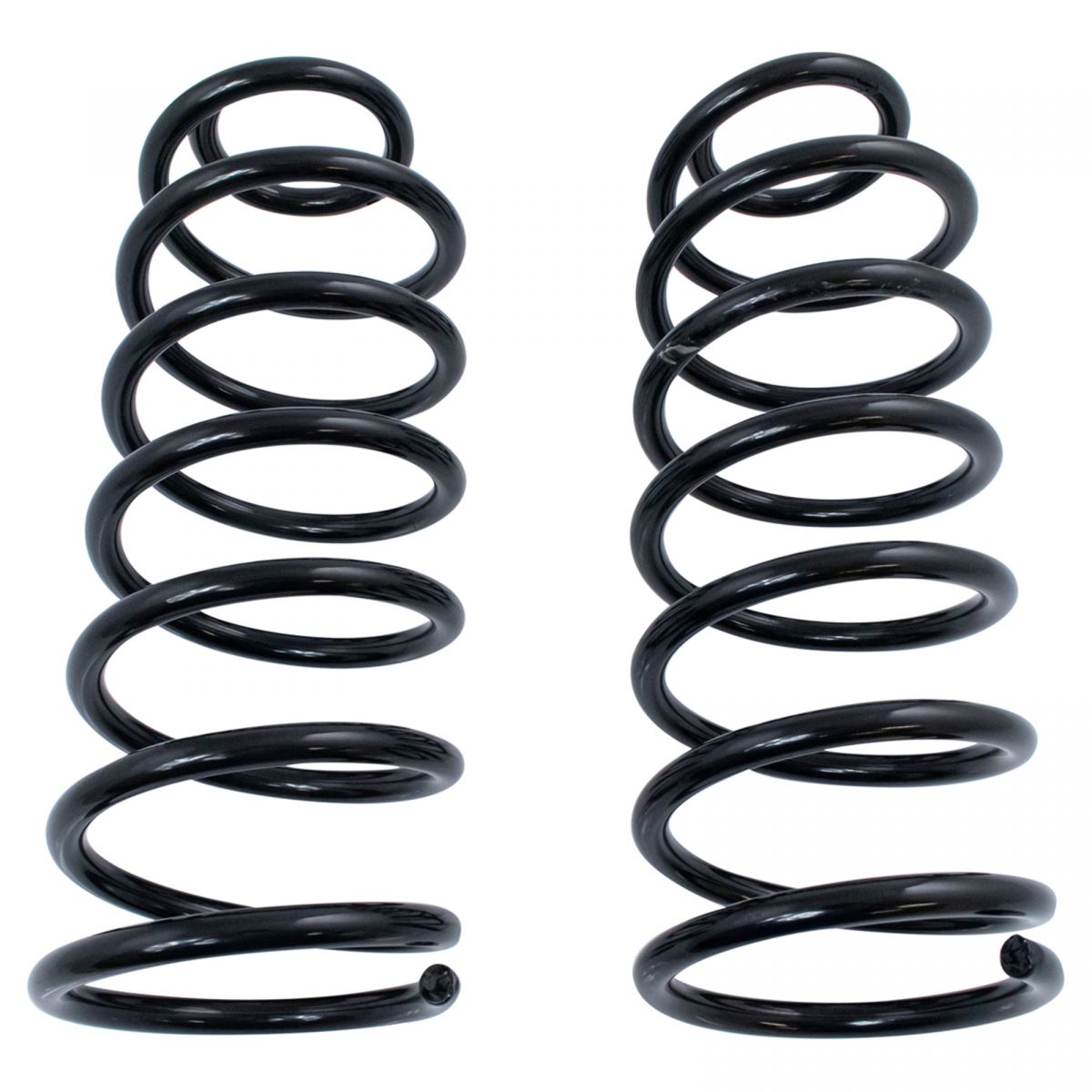 Rear Suspension Coil Spring Set Pair Lh Rh Sides For Toyota