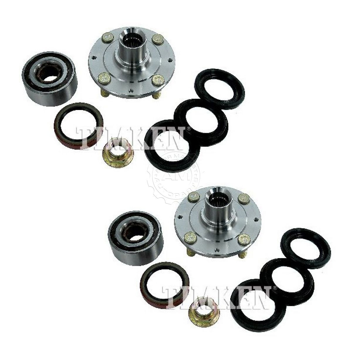 Front wheel bearing assembly honda accord #3