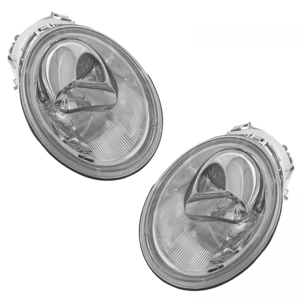 Halogen Headlights Headlamps Left LH Right RH Pair Set Of 2 For 98 05