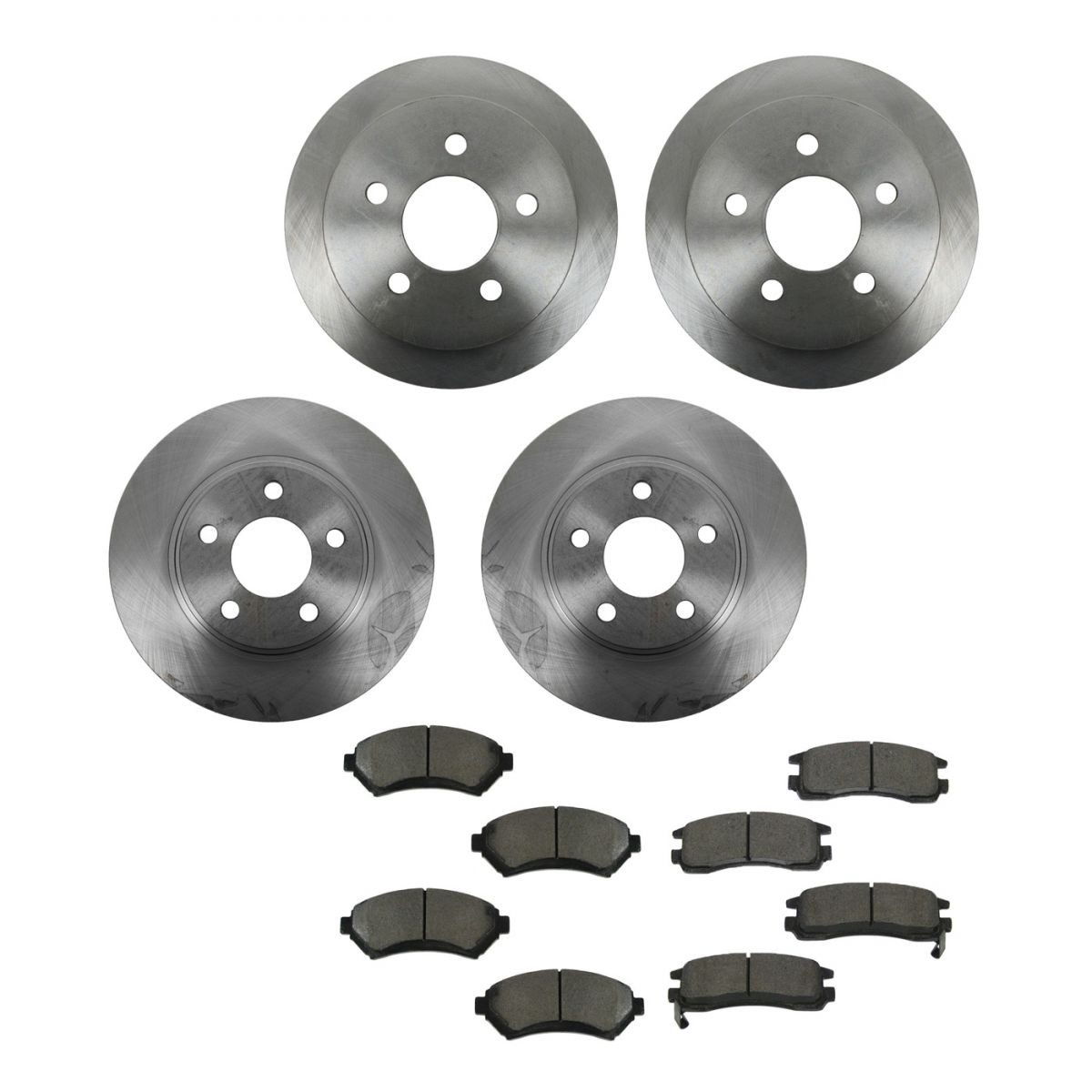 Brake Pad & Rotor Kit Ceramic Front & Rear for Chevy Impala Monte Carlo NEW eBay