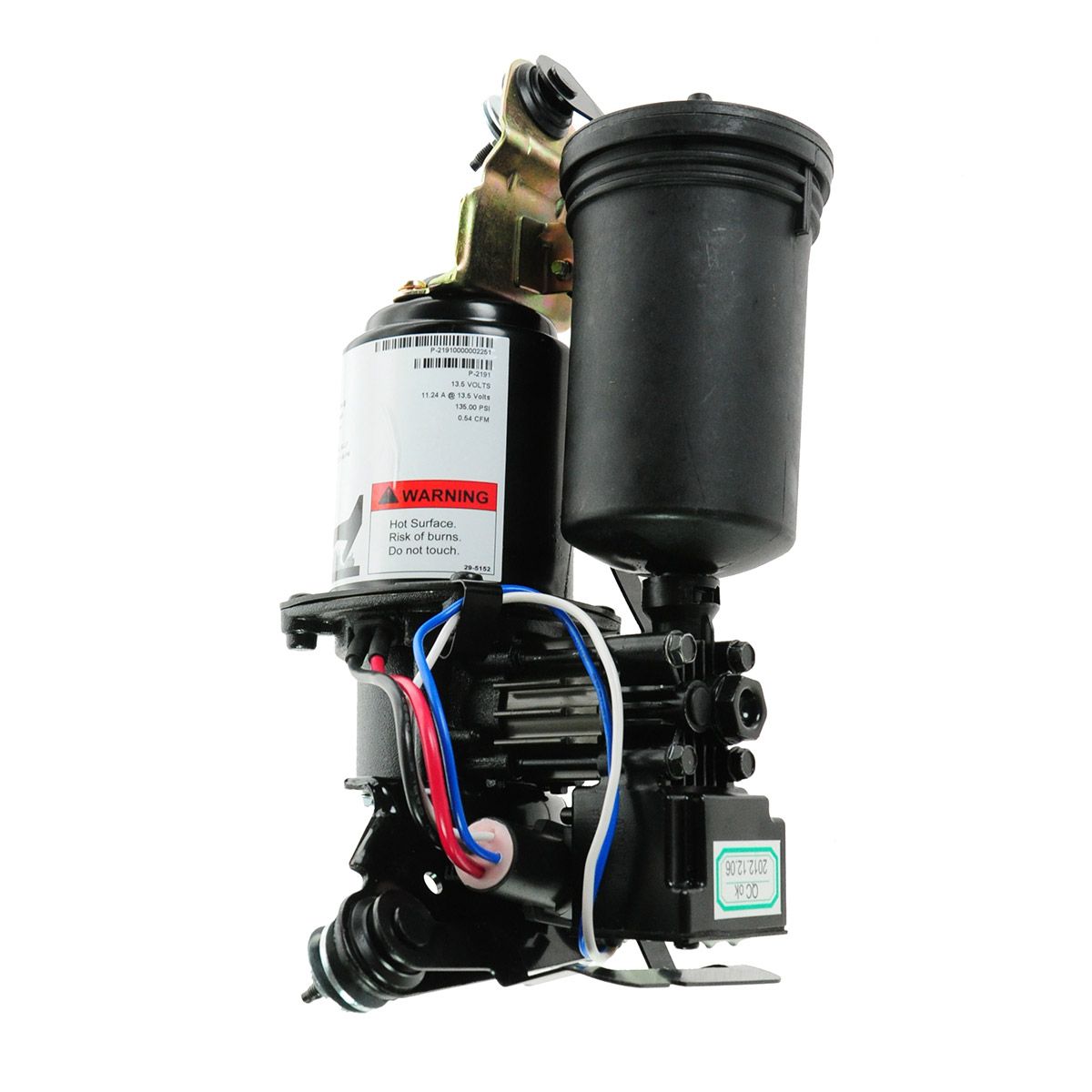 Air Ride Suspension Compressor w Dryer Arnott P 2191 for 98 02 Lincoln