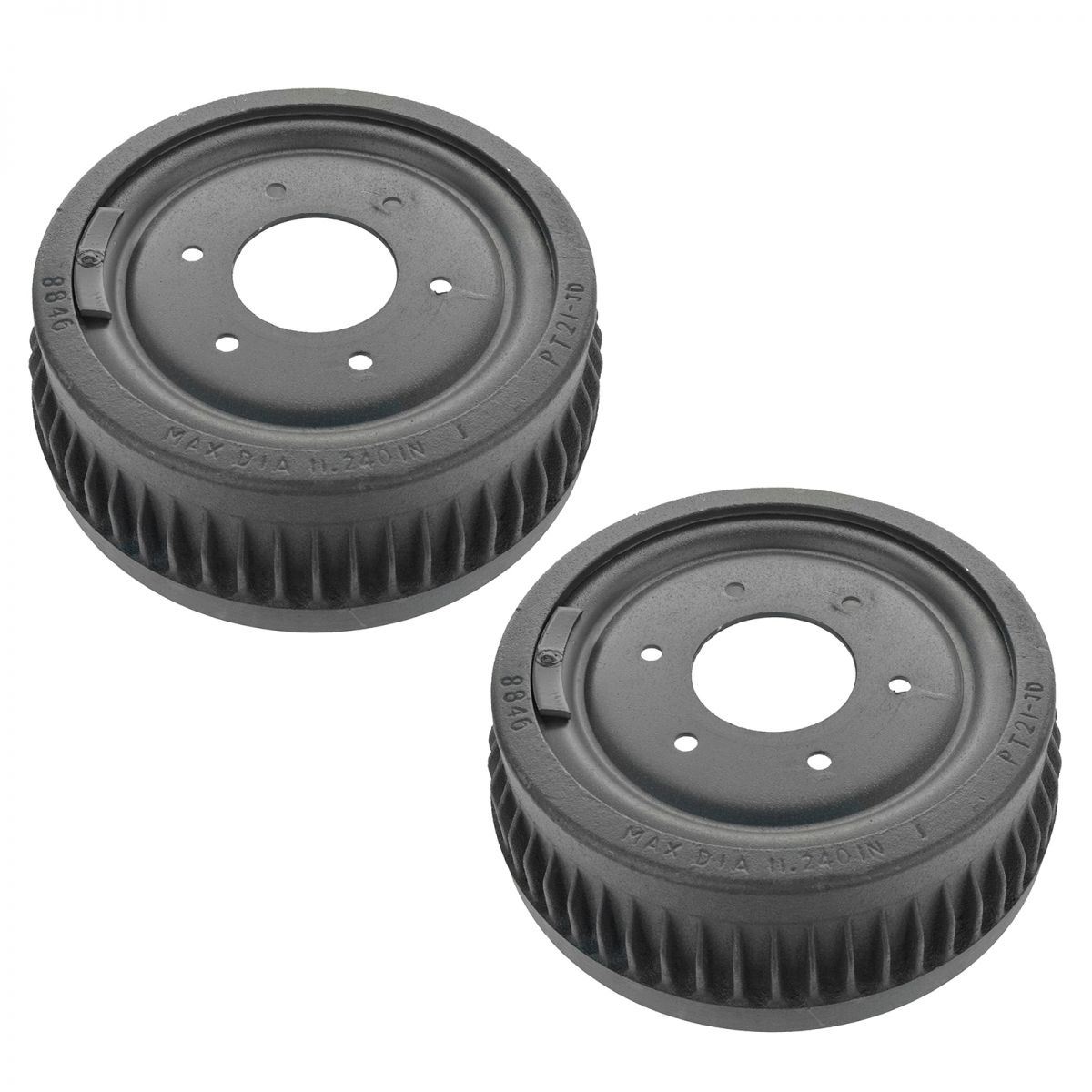 Brake Drum Rear Pair Set for Chevy GMC K5 Blazer Jimmy Pickup Suburban