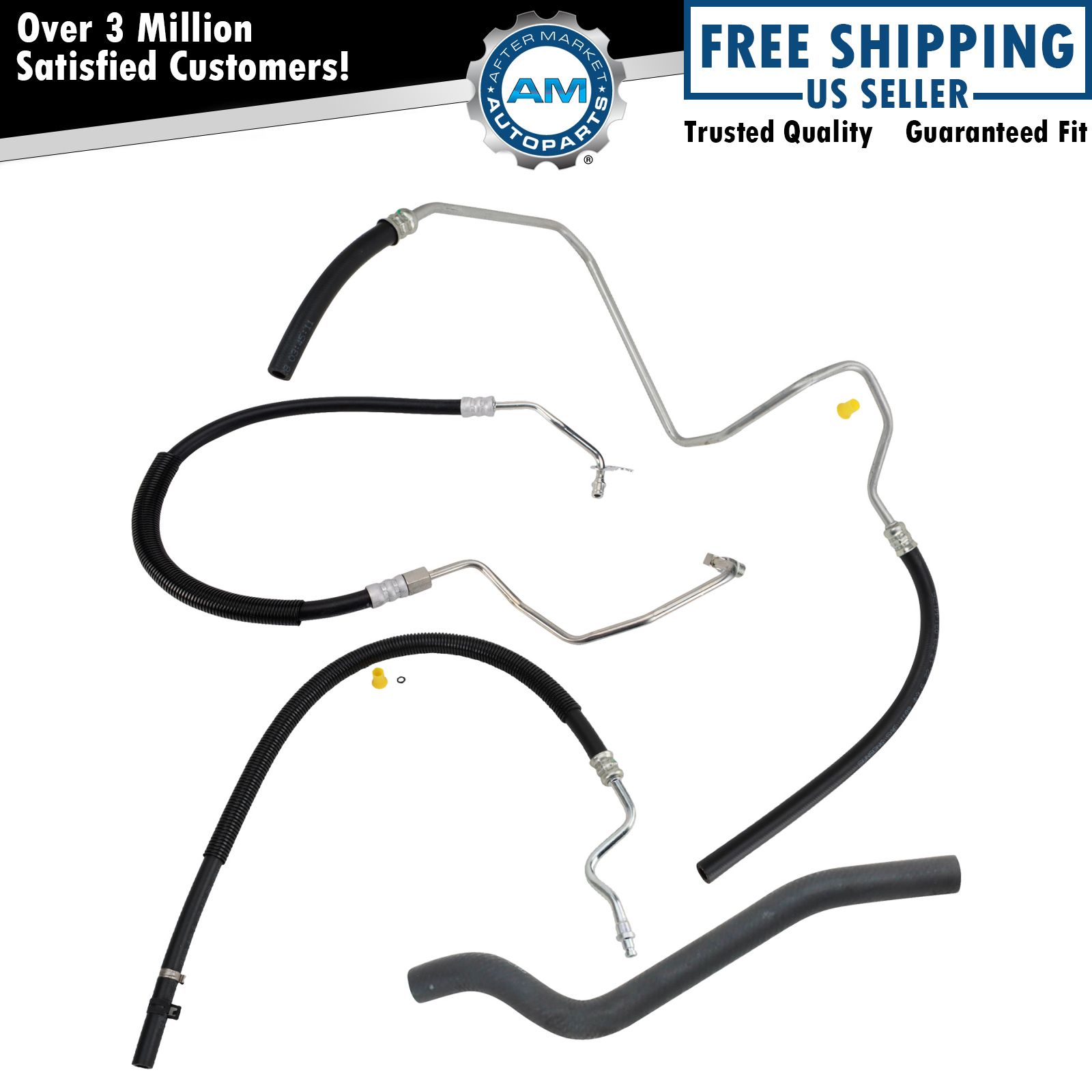 Power Steering Hose Fits 2004-2008 Ford F-150 2006-2008 Lincoln Mark LT