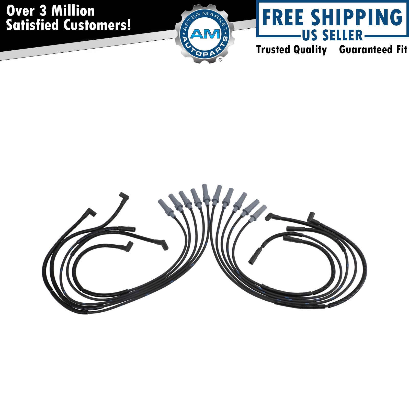 Spark Plug Wire Set Fits 2004 Dodge Ram 1500 2003-2010 Viper