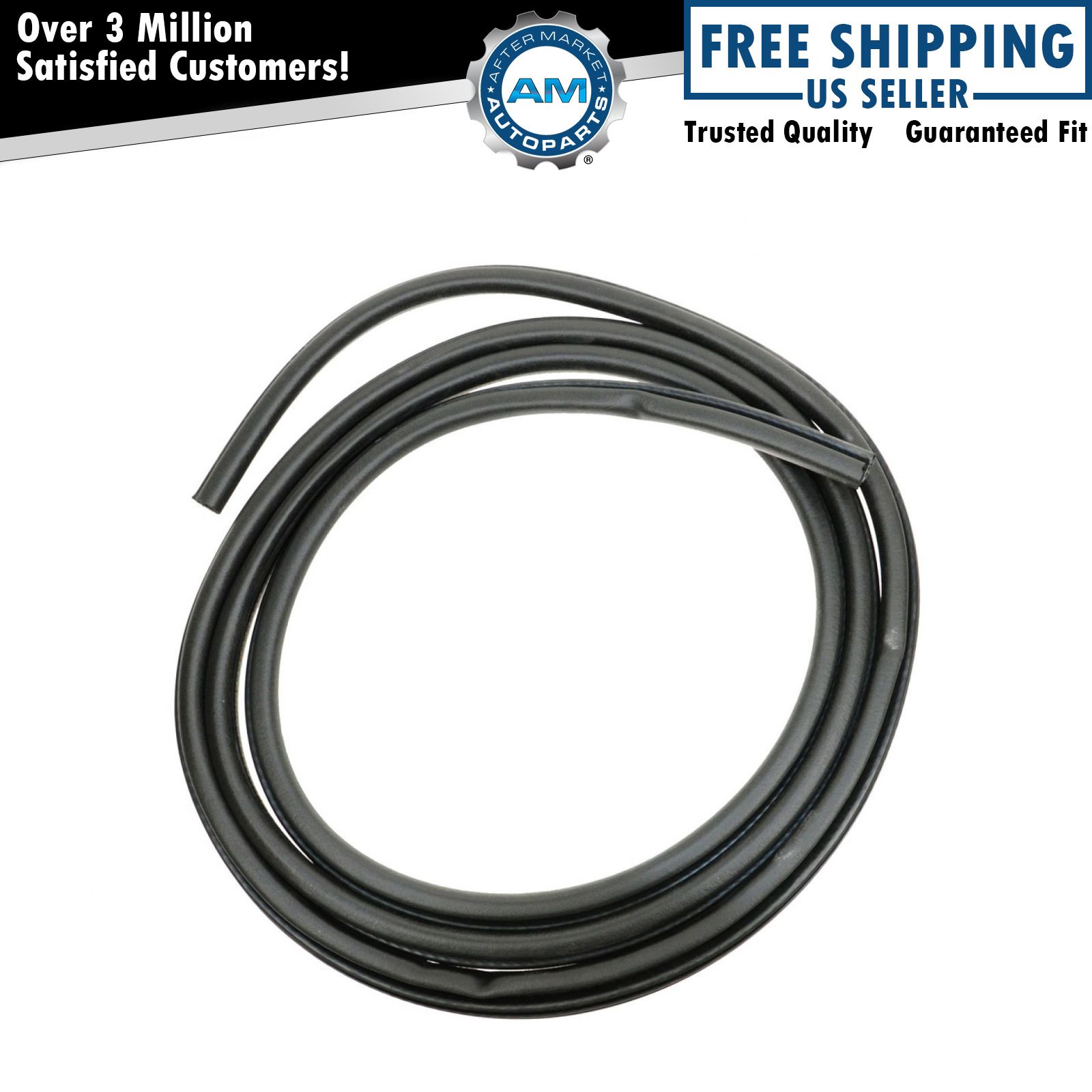 Front Body Mounted Door Weatherstrip Seal for F150 F250 Pickup Truck Super Cab