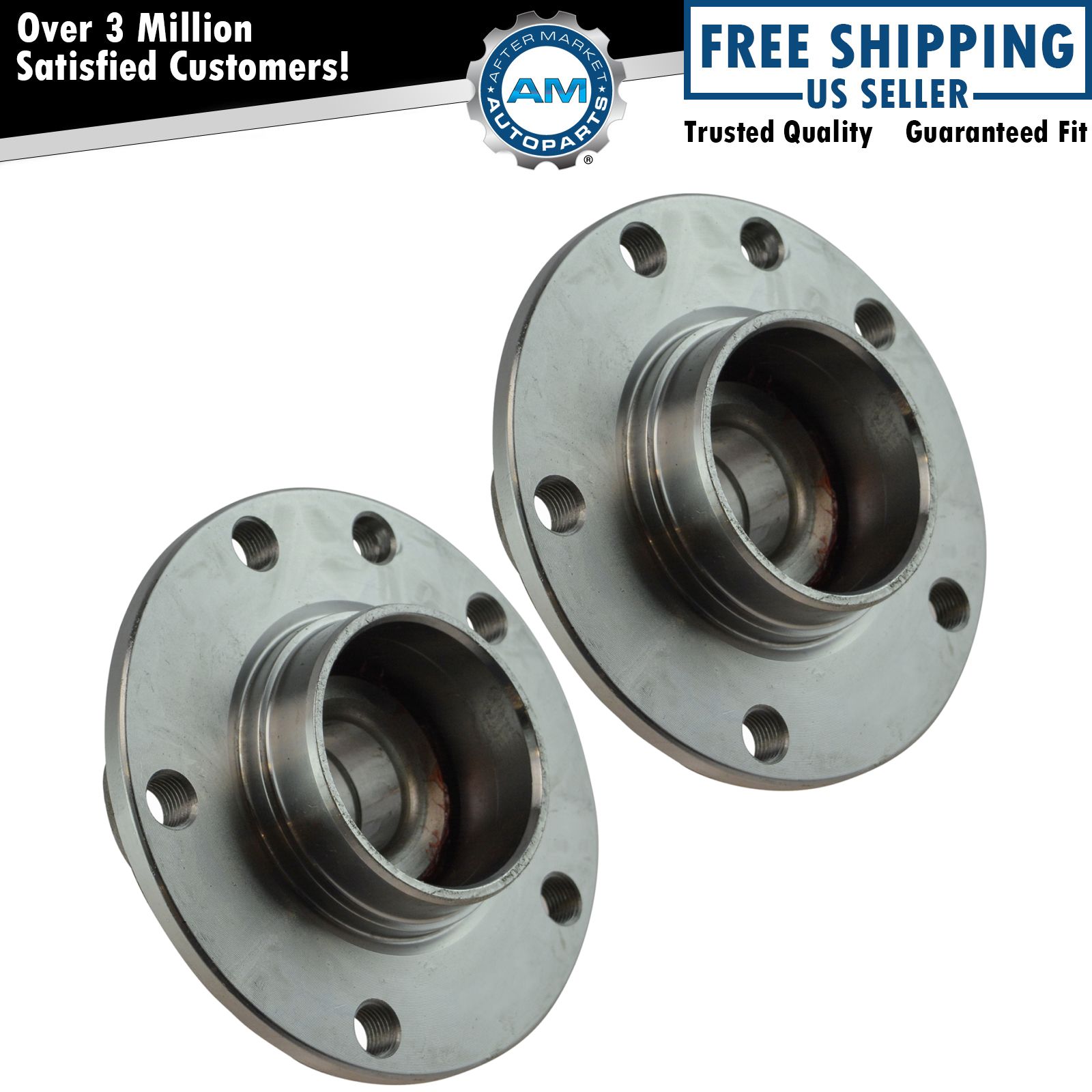 Rear Driver & Passenger Side Pair Wheel Bearing & Hub Assembly for