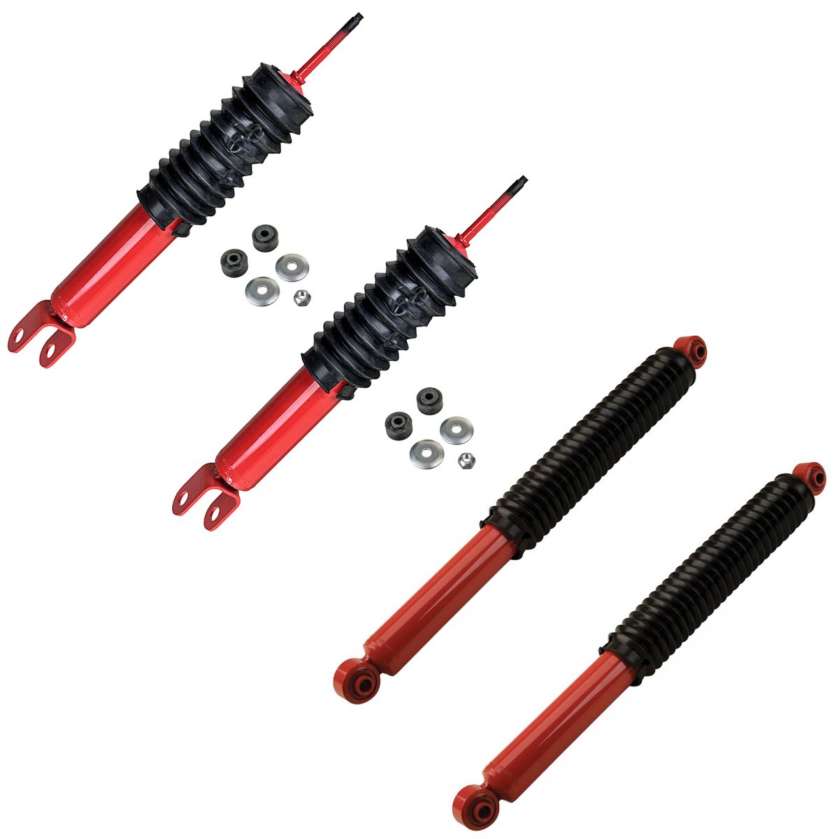 KYB MonoMax Front Rear Shock Absorber LH RH Set of 4 for Chevy GMC