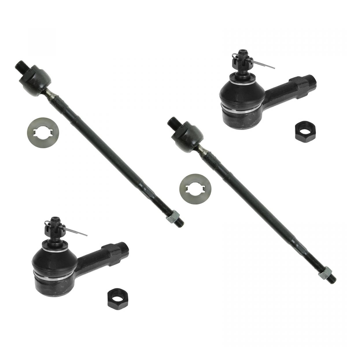 Tie Rod End Front Inner Outer Kit Set of 4 for 0207 Mitsubishi Lancer