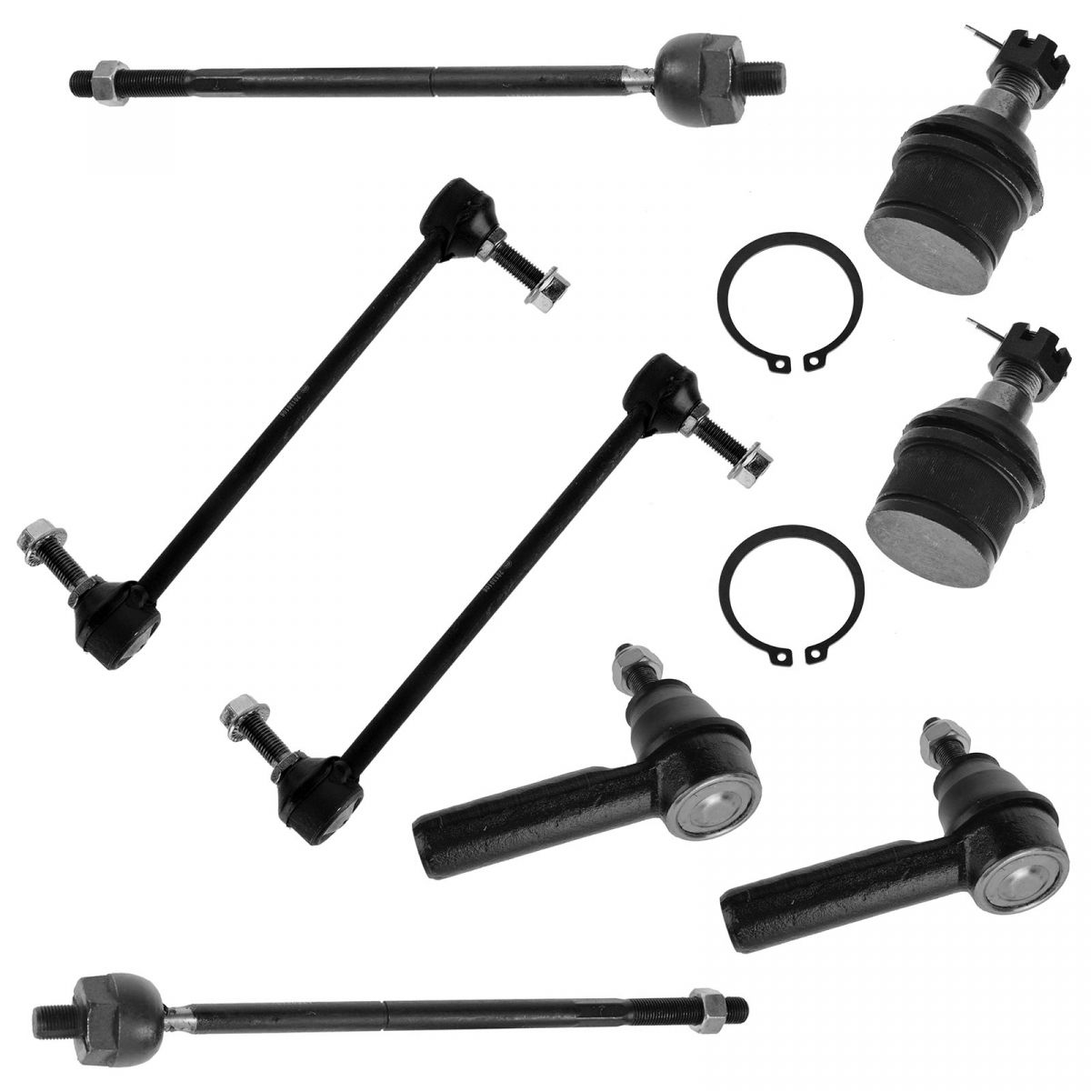 Suspension Kit Set of 8 for 05-09 Ford Mustang excluding Shelby Models ...