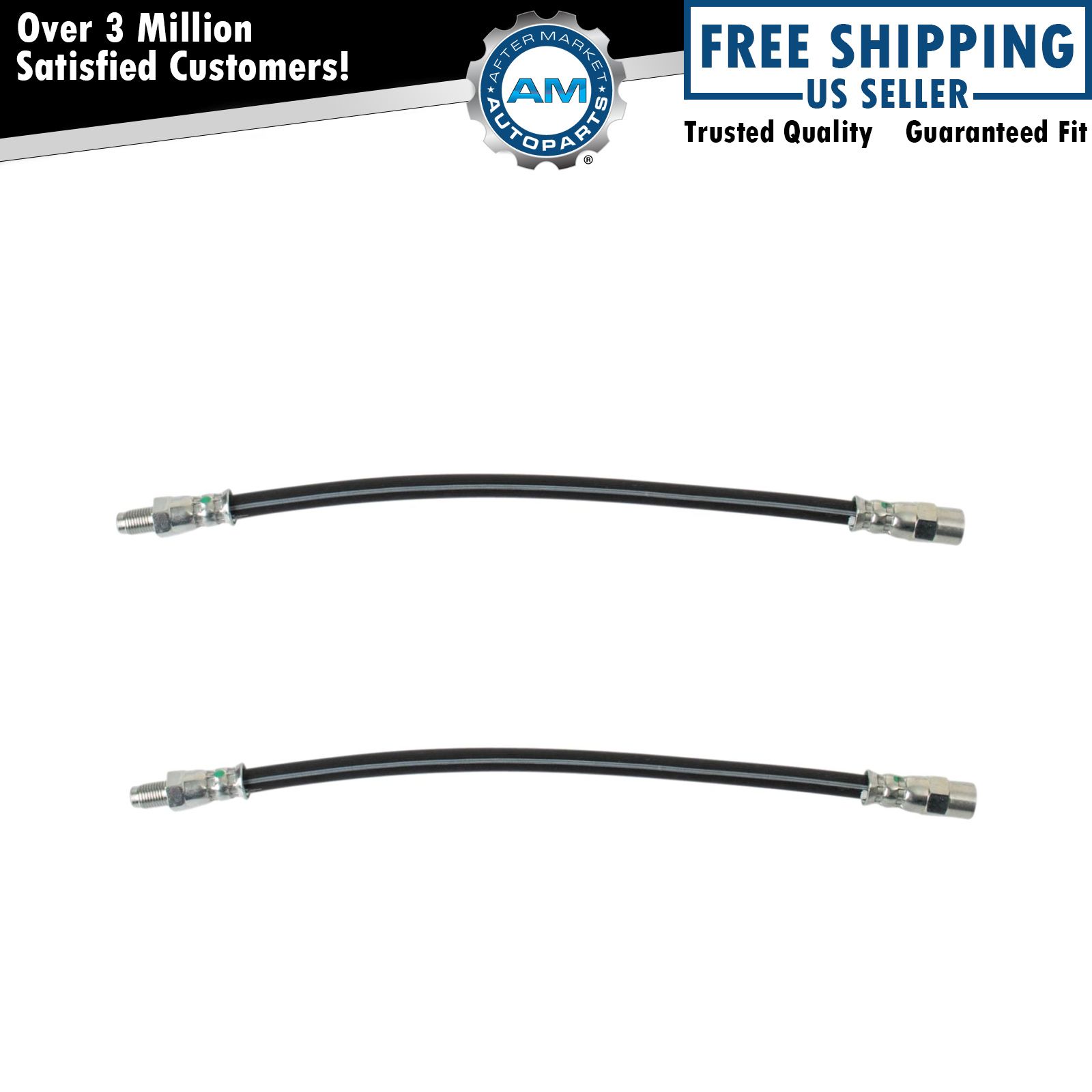 Rear Brake Hose Fits 1969-2009 Mercedes-Benz 2001-2007 Volvo