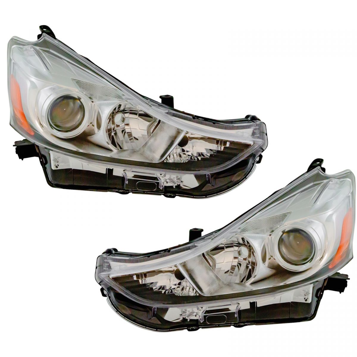 Headlight Lamp Halogen Left Right Pair Set for Toyota Prius V New | eBay