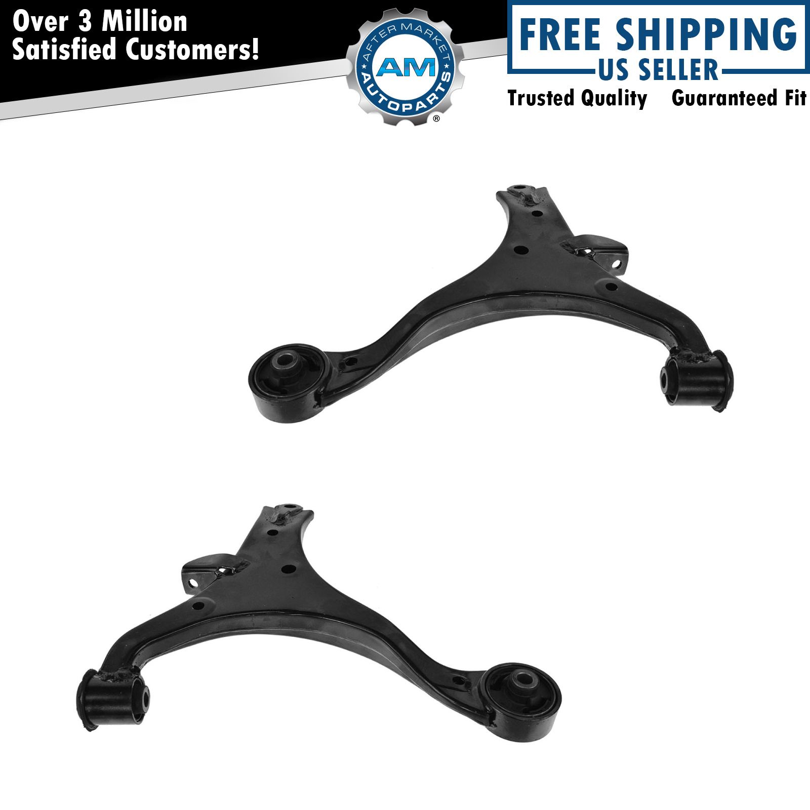 Front Lower Control Arms Left & Right Pair Set for 01-05 Honda Civic