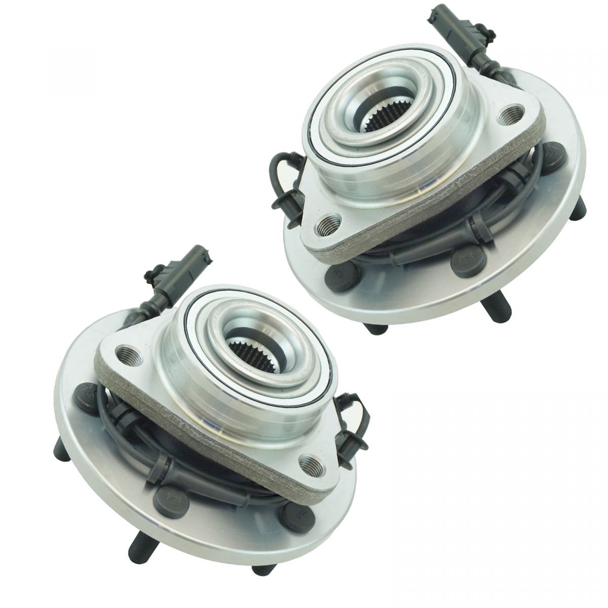 Front Wheel Bearing & Hub Assembly LH & RH Set Of 2 Pair For Nissan ...