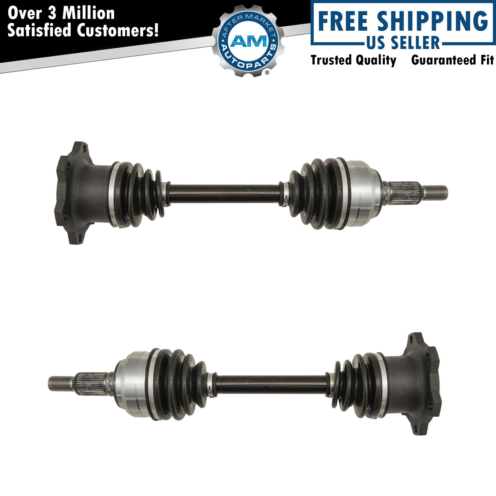 4WD Front CV Axle Shaft Assembly Set for Chevy GMC Silverado Suburban Sierra