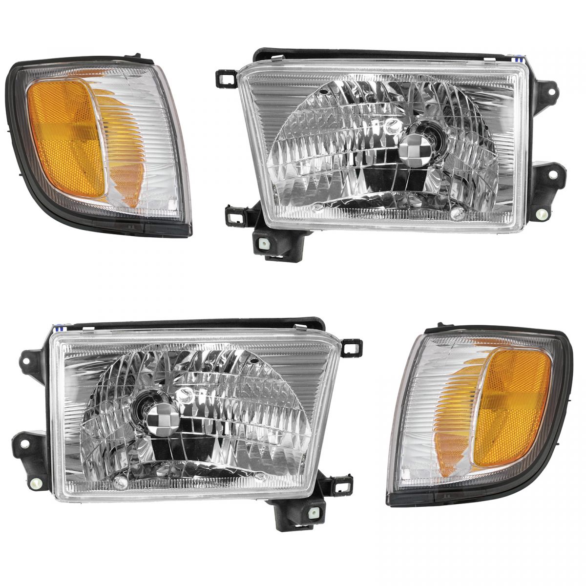 HeadLight Corner Light Driver Passenger Kit Set of 4 for 9902 Toyota 4Runner eBay