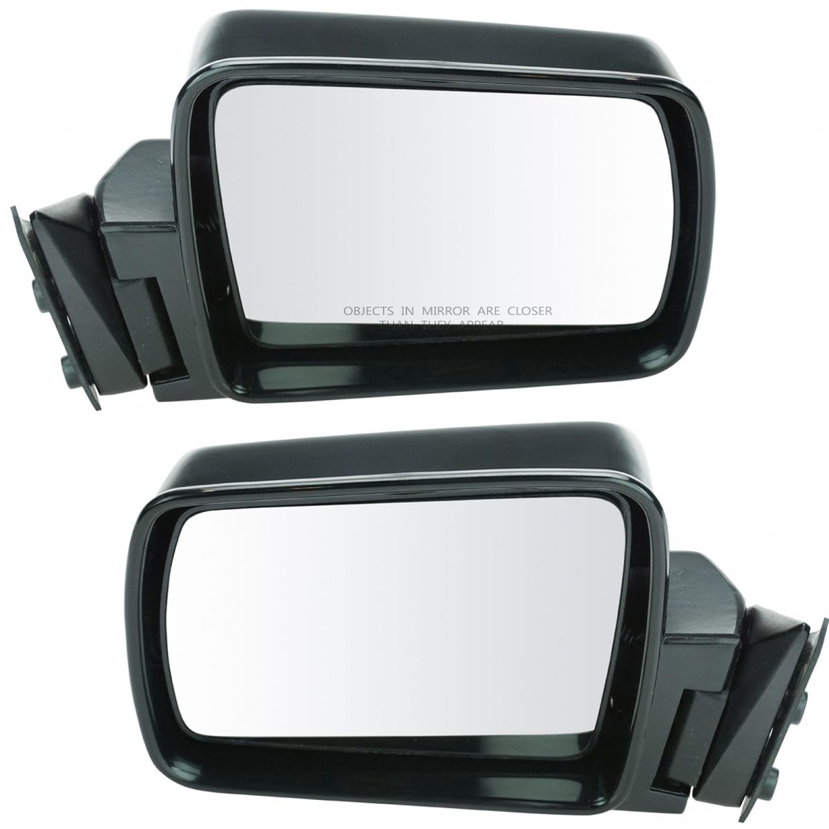 Manual Side View Door Mirrors Pair Set of 2 for Jeep Cherokee Comanche