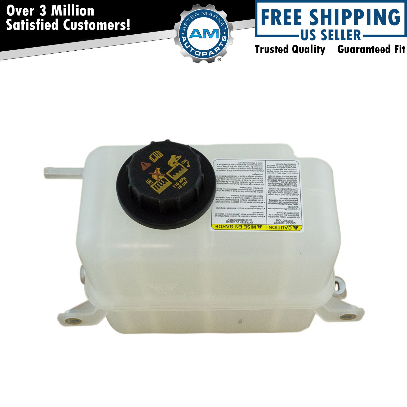 Coolant Recovery Tank Radiator Overflow Bottle for Ford F250 F350 Pickup Truck