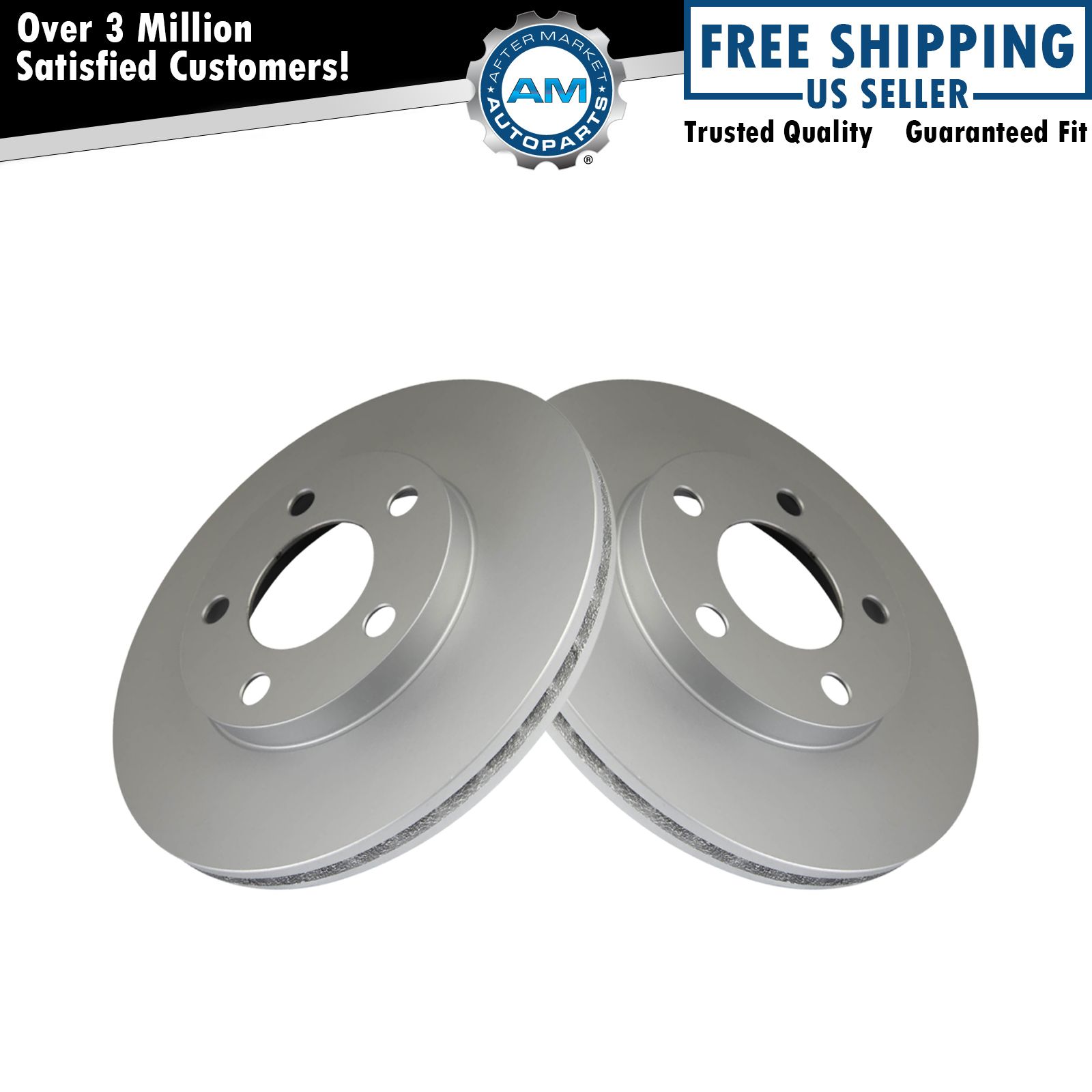 <b>2 Piece Brake Rotor Set</b>