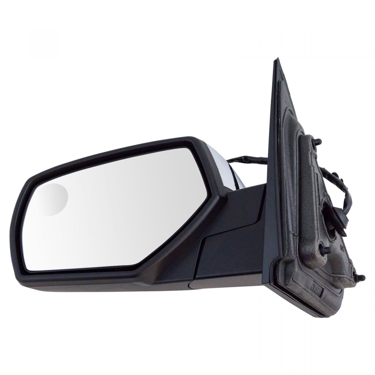 Car & Truck Exterior Mirrors Mirror Power Heated Chrome Driver Side