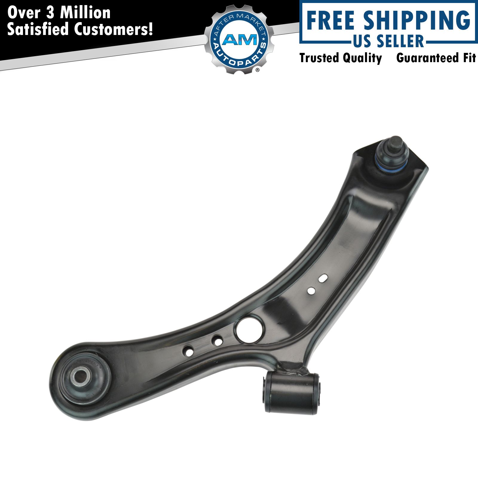2009 Fits Suzuki SX4 Front Left Lower Suspension Control Arm and Ball Joint Assembly With Five Years Warranty