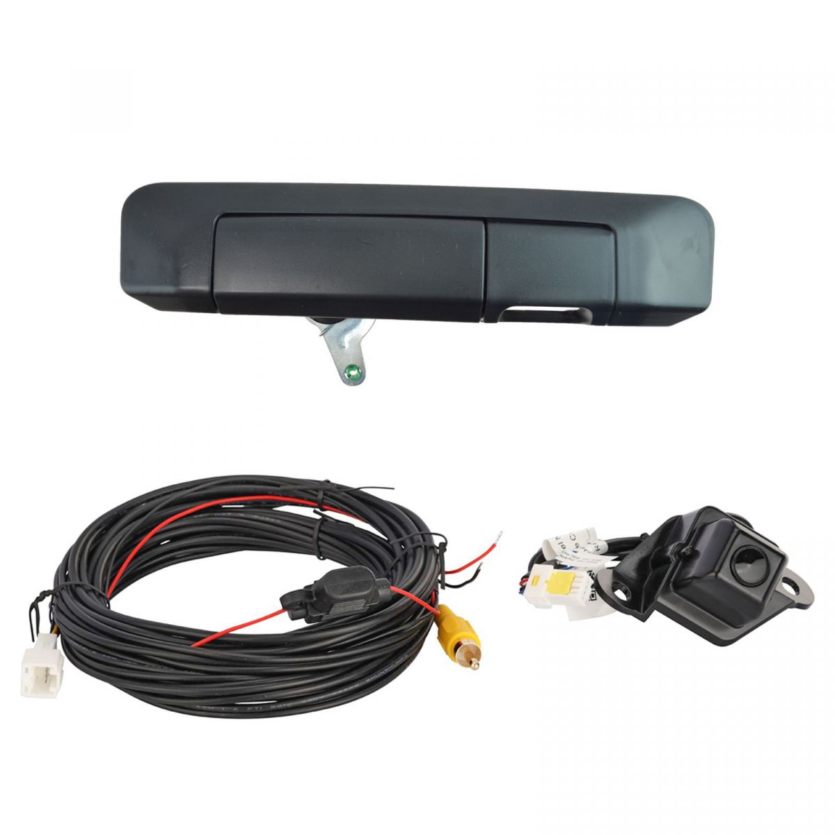 Rear View Camera Add On Kit W Wiring Harness Tailgate Handle