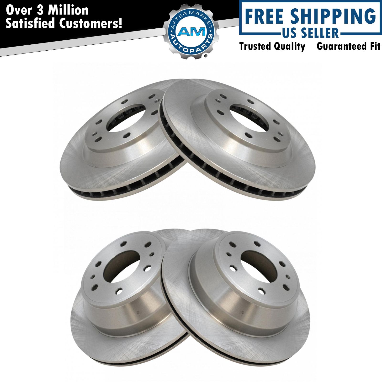 <b>4 Piece Brake Rotor Set</b>
