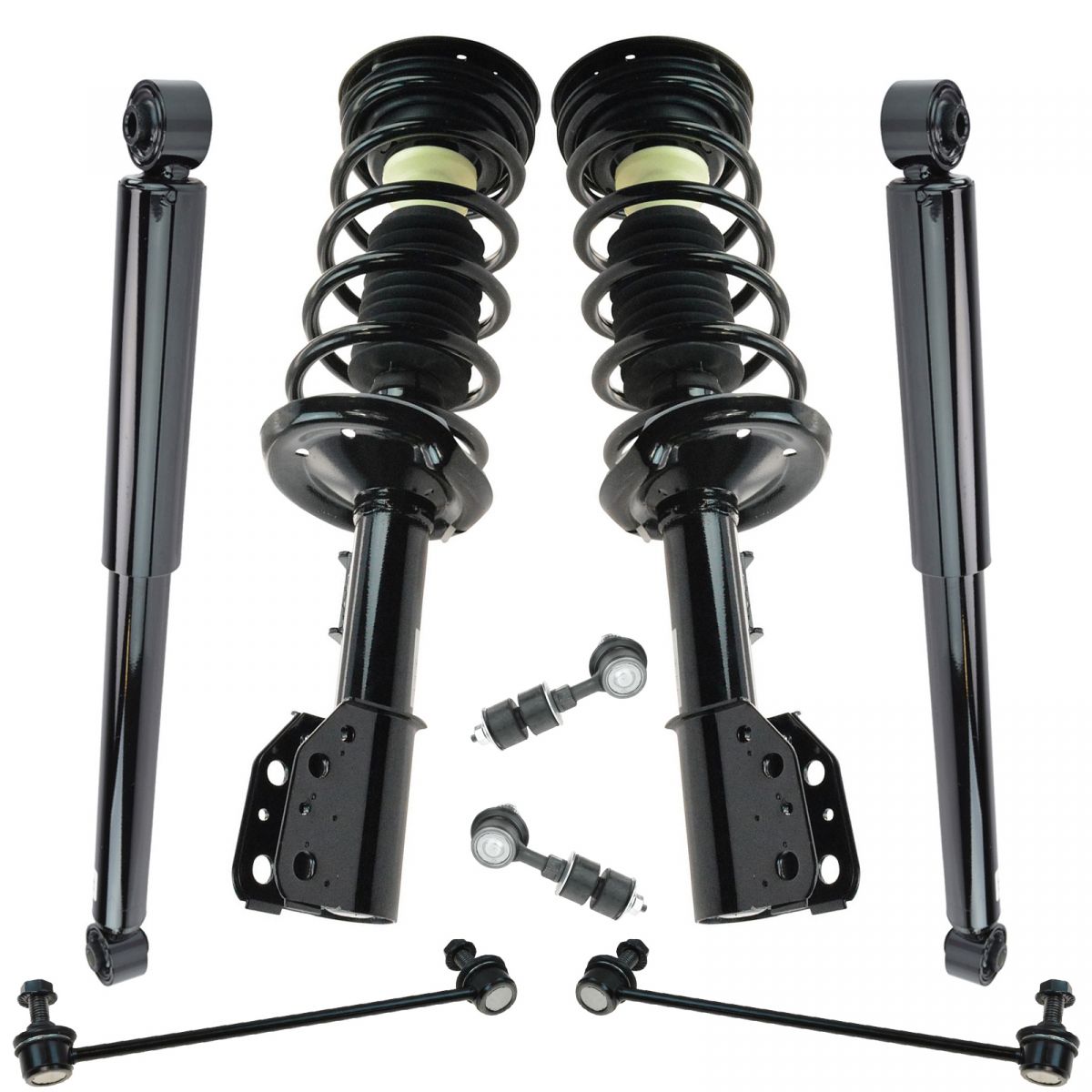 For 02 03 04 05 06 07 Saturn Vue Struts Shock Absorbers & Sway Bar Link