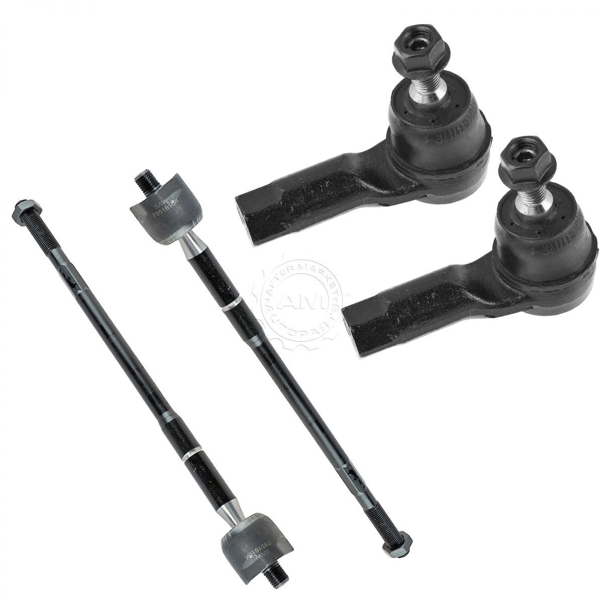 Inner & Outer Tie Rod End Front LH RH Set of 4 for Mitsubishi Lancer