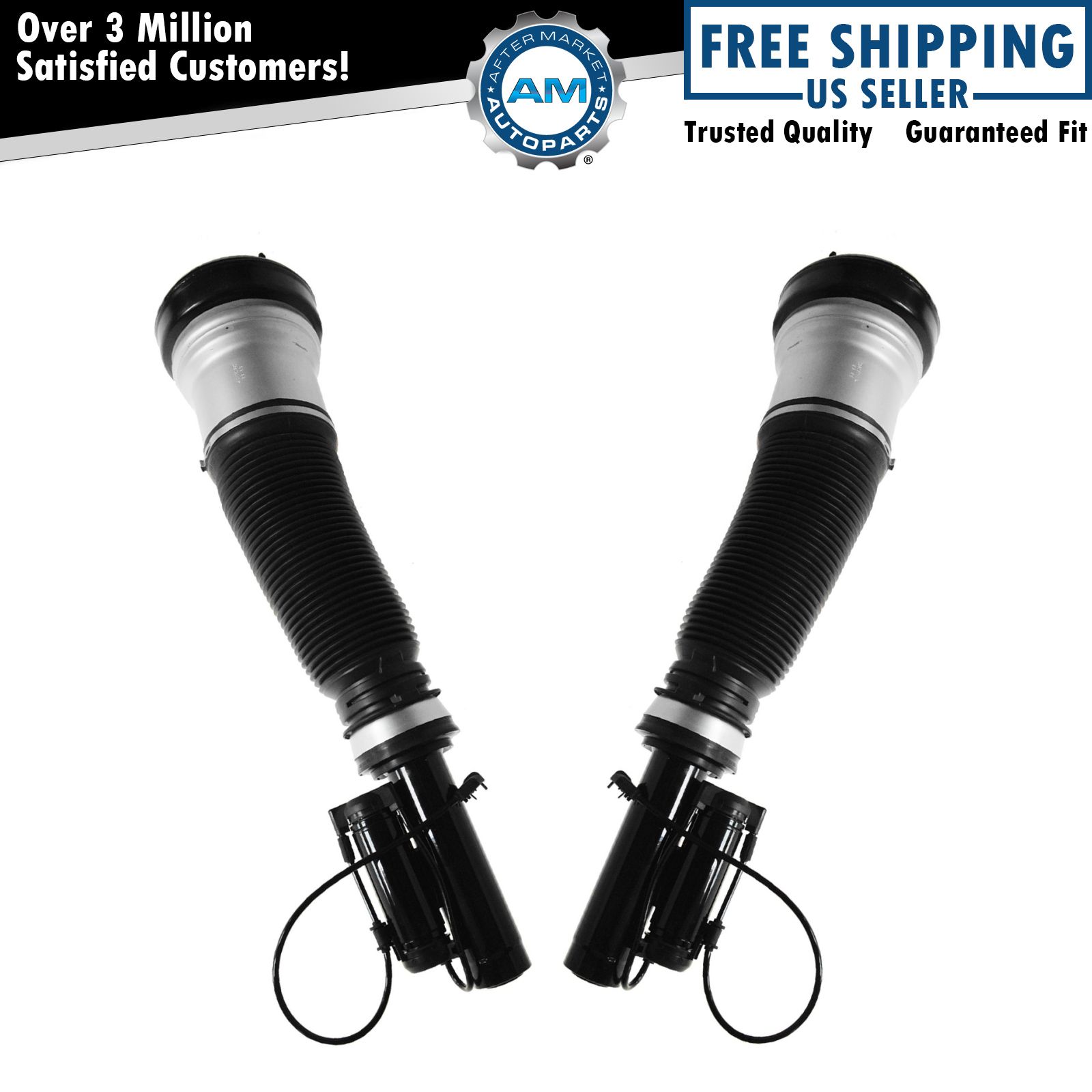 Front Air Suspension Shocks Struts Pair Set For 00-06 Mercedes S430 500 600 S65