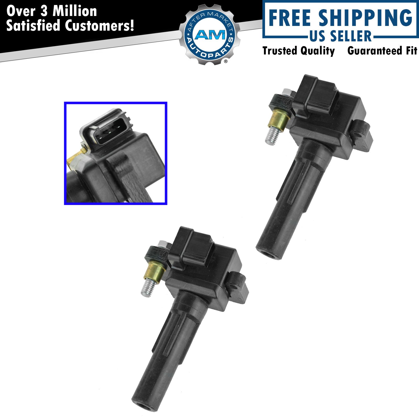 Ignition Coils Pair Set of 2 for 0203 Subaru Impreza WRX 2.0L Turbo eBay