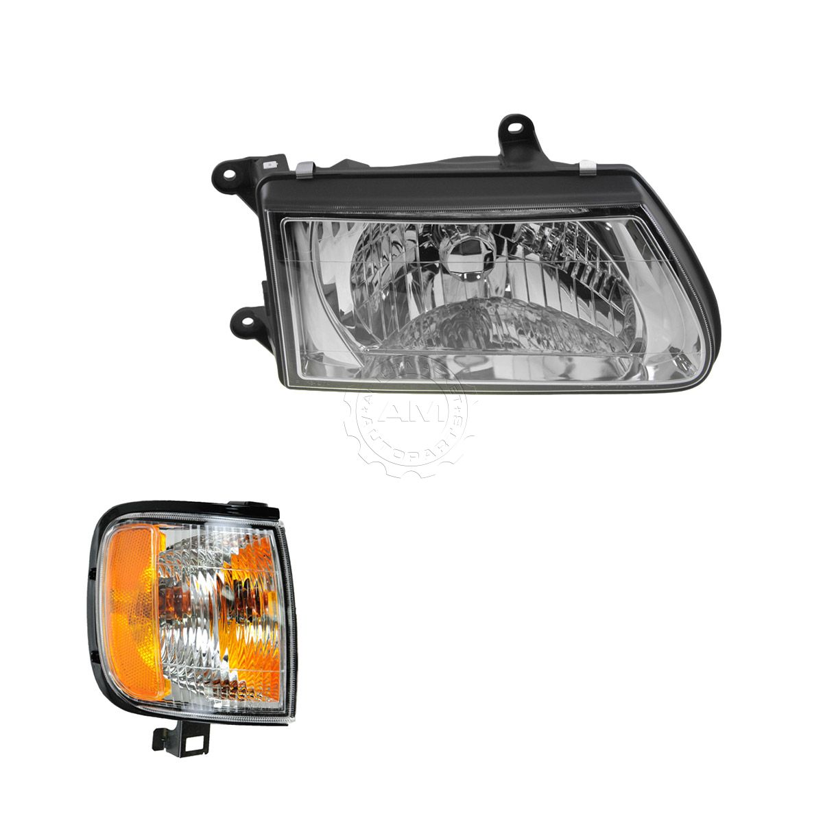 Headlight Headlamp Passenger Side Right RH for 00-02 Honda Passport Isuzu Rodeo