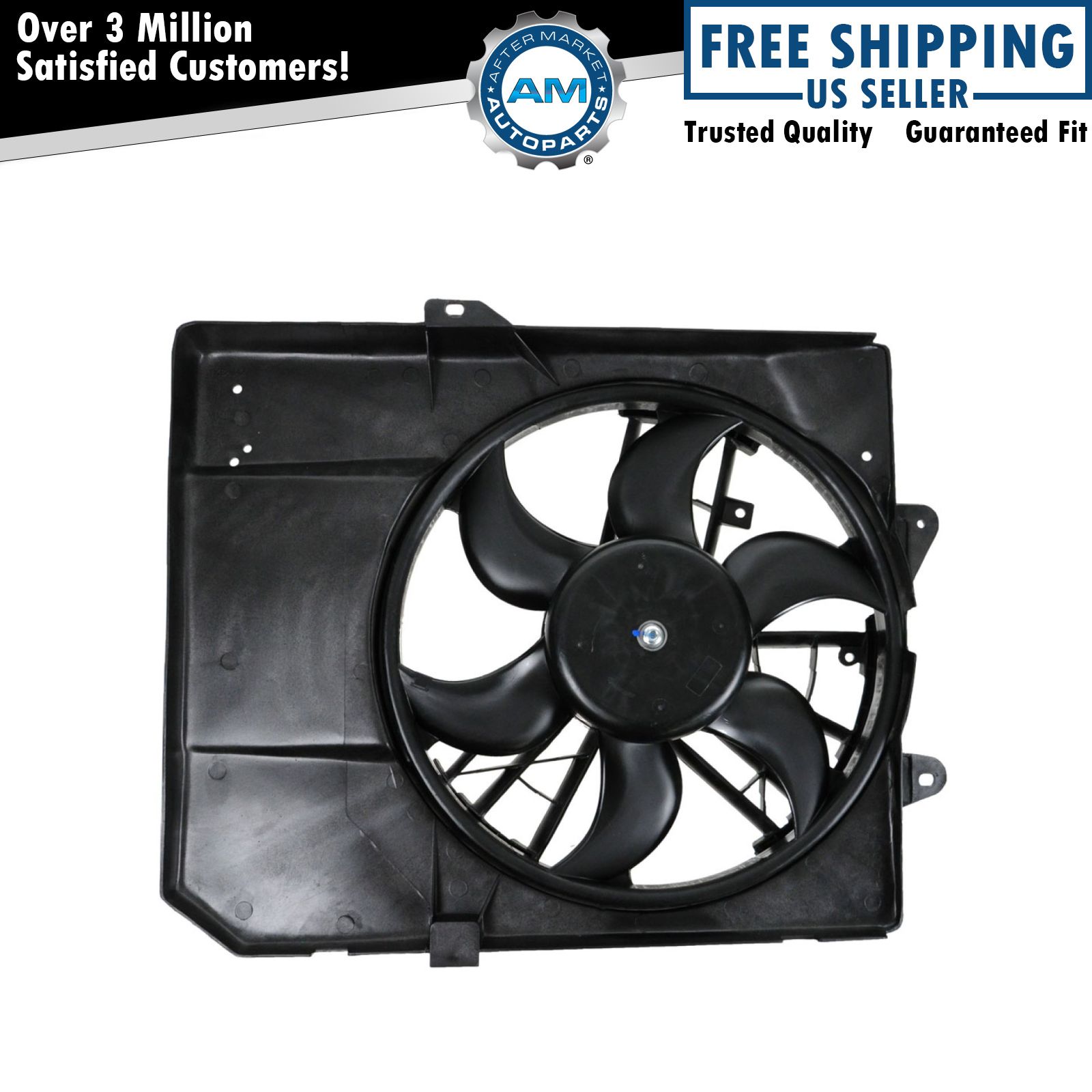 Radiator Cooling Condenser Fan for Escort Tracer w/ AC