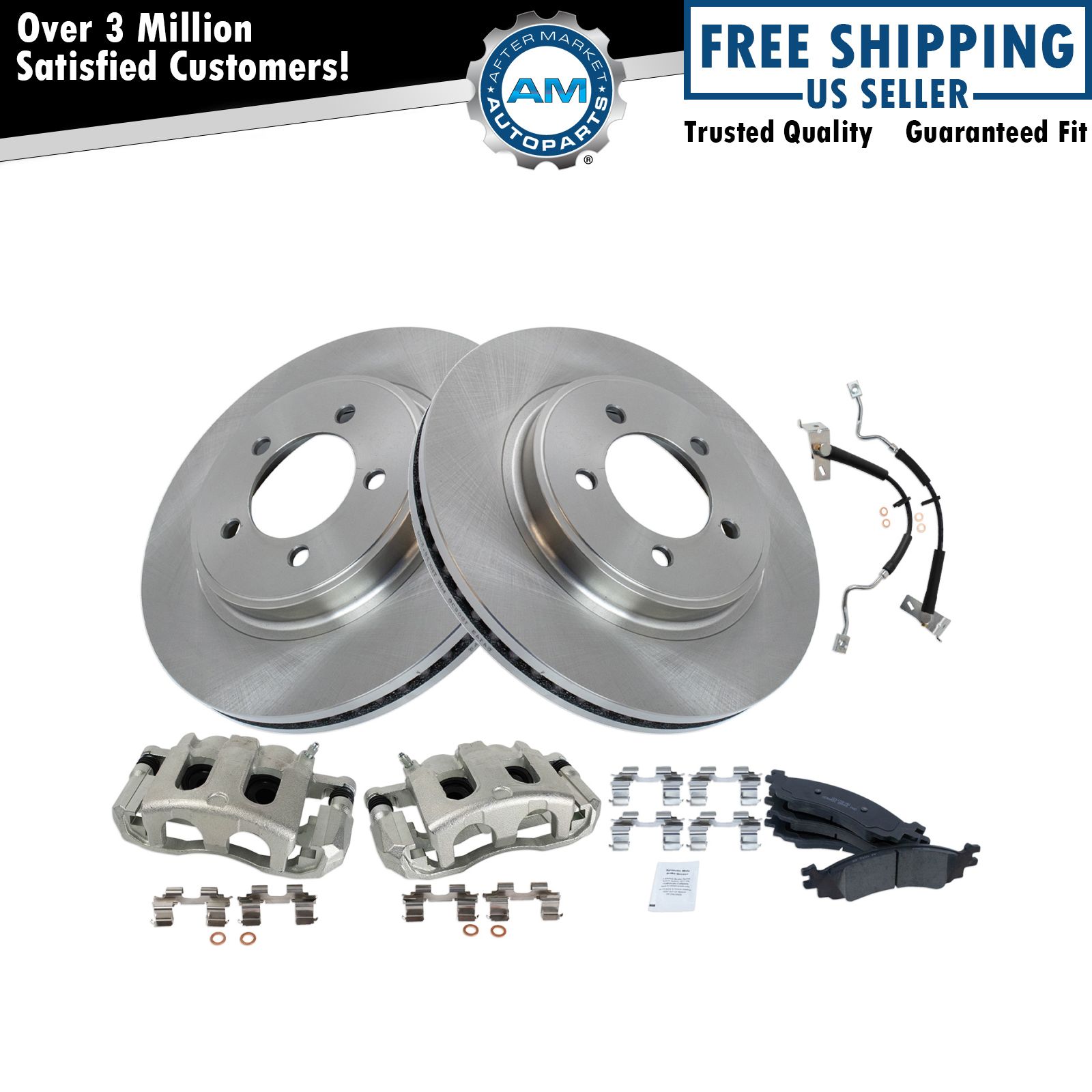 <b>Ceramic Brake Pad & Rotor Kit</b>