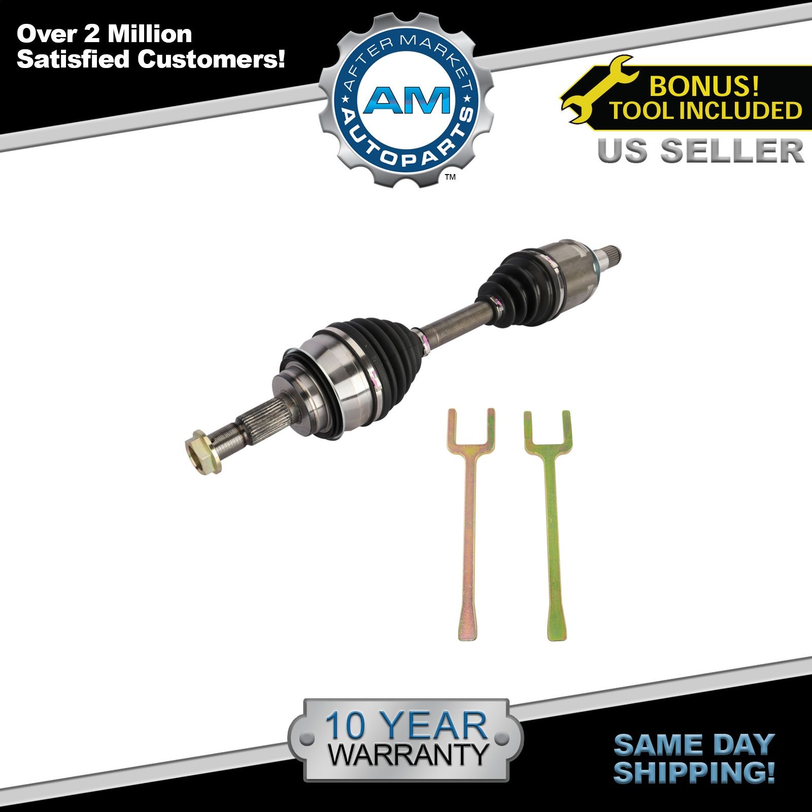 New Front CV Axle Shaft Assembly with Removal Tool for Toyota Lexus eBay