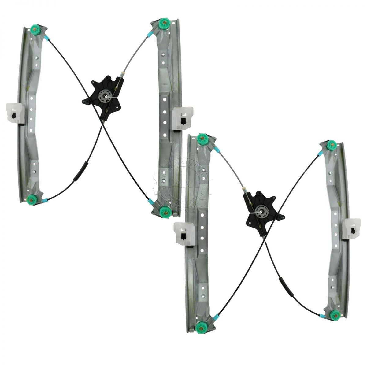 Window Regulators Front LH & RH Pair Set of 2 for Town & Country Grand