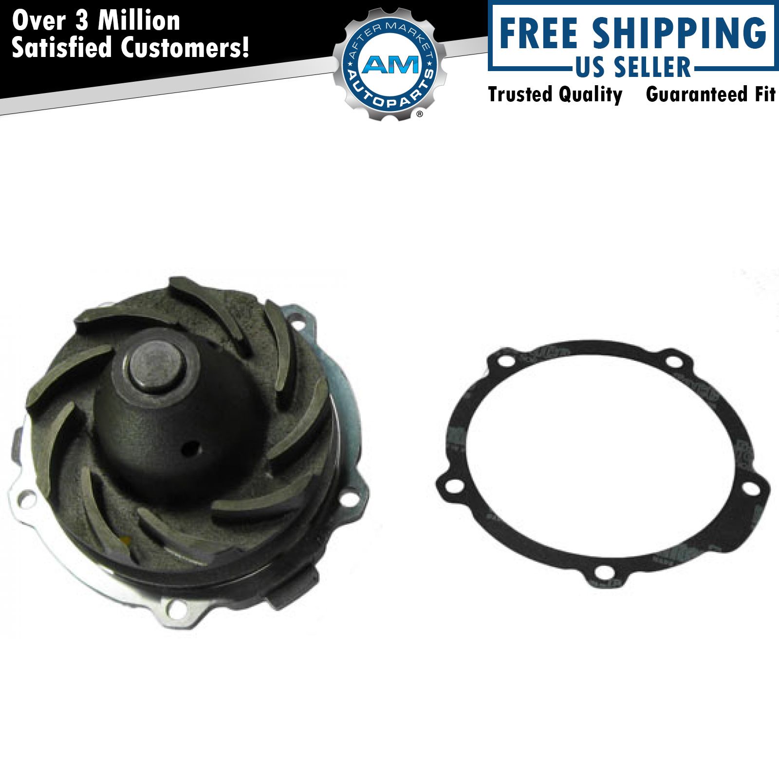 AC DELCO 252-721 Water Pump for Chevy Pontiac Saturn Cadillac Buick Olds V6