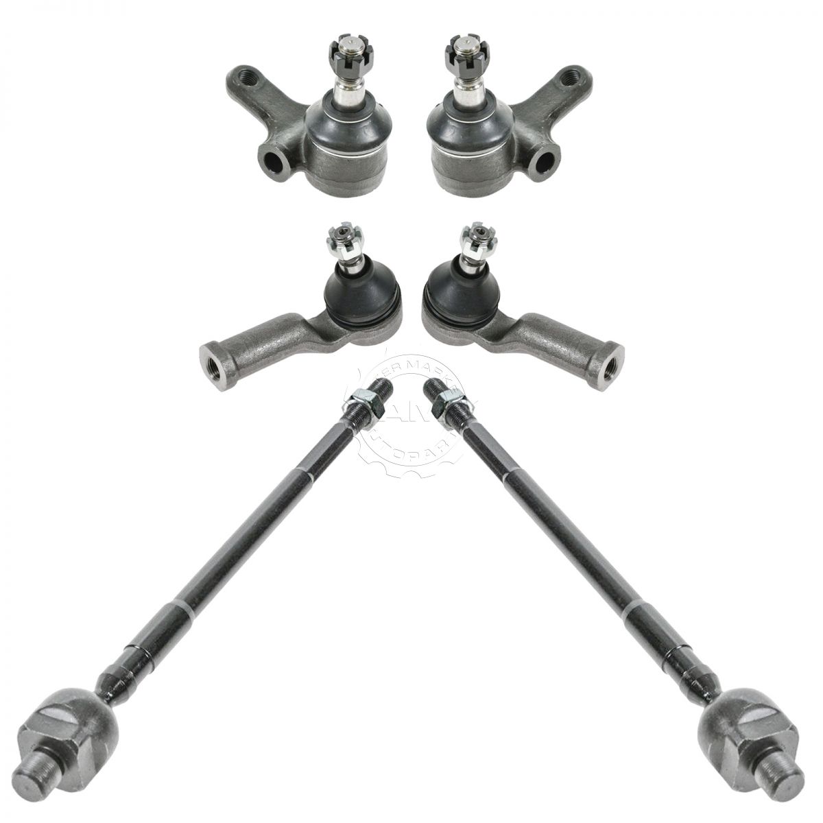 Front Tie Rod Ball Joint Balljoint Left & Right Kit Set for 9097 Mazda