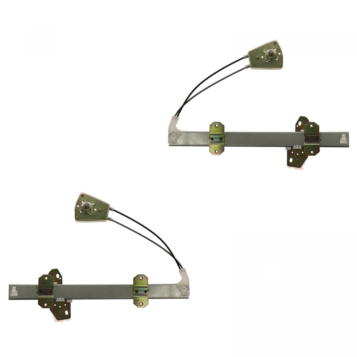 Manual Window Regulators Front LH & RH Pair Set for 9600 Honda Civic 4