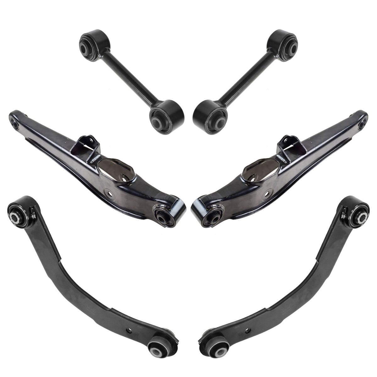 Rear Upper Lower Locating Lateral Control Arm Kit Set 6pc for Patriot